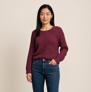 Zadig & Voltaire Maddy Maroon Sweater